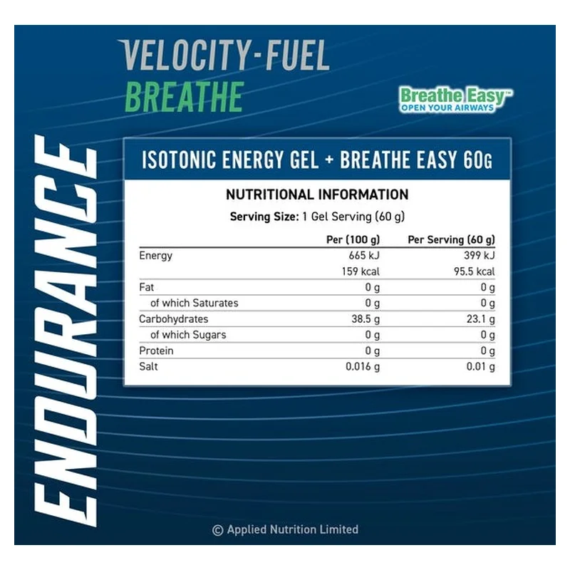 Applied Nutrition Endurance Breathe Gels