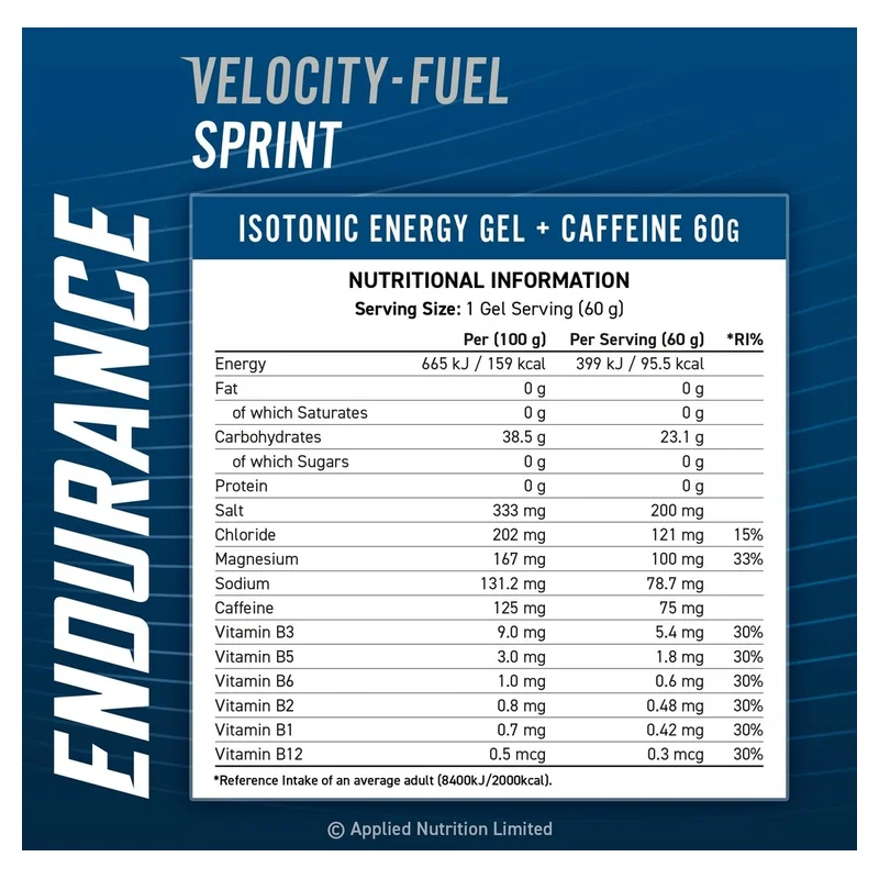 Applied Nutrition Endurance Sprint Gel