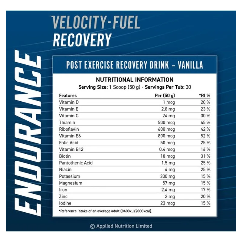 Applied Nutrition Endurance Recovery