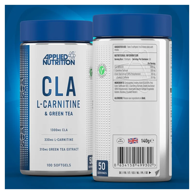 Applied Nutrition CLA + L-Carnitine + Green Tea