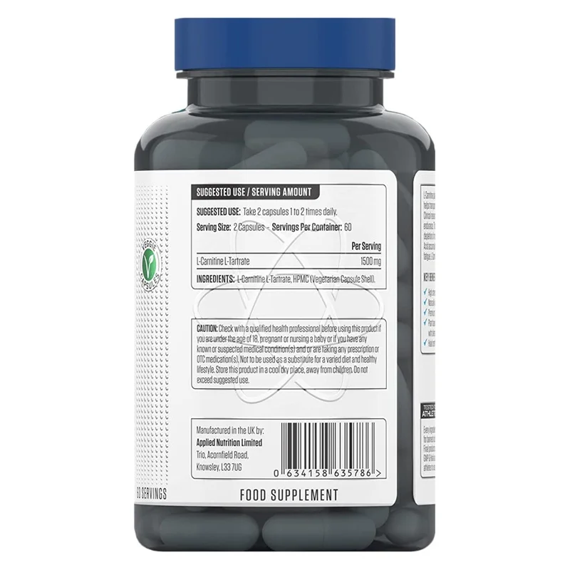 Applied Nutrition L-Carnitine 1500
