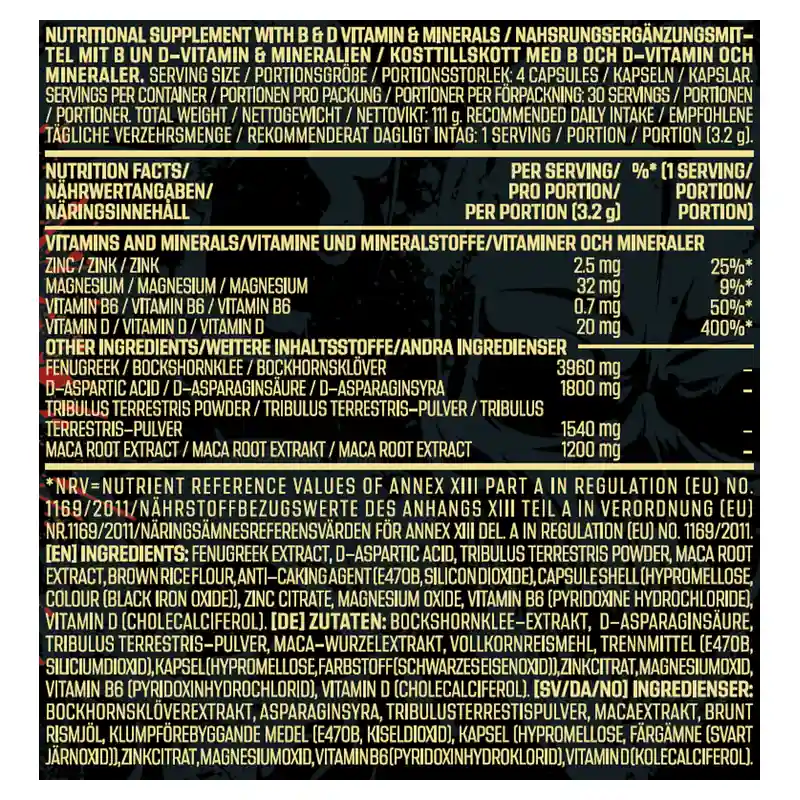AK-47 Labs Testbooster Get the Strap
