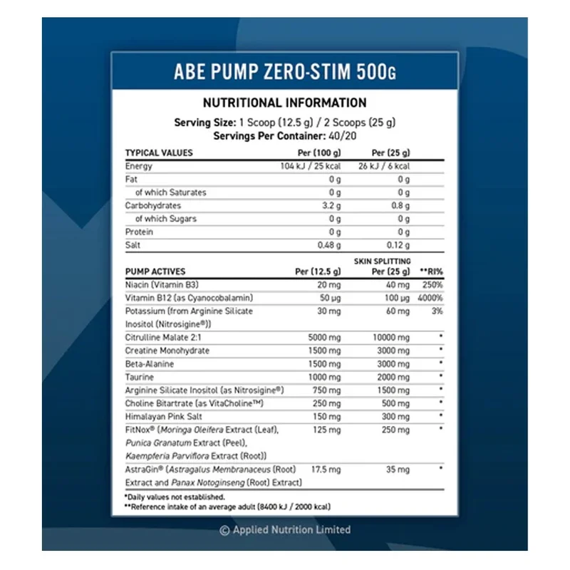 Applied Nutrition ABE PUMP