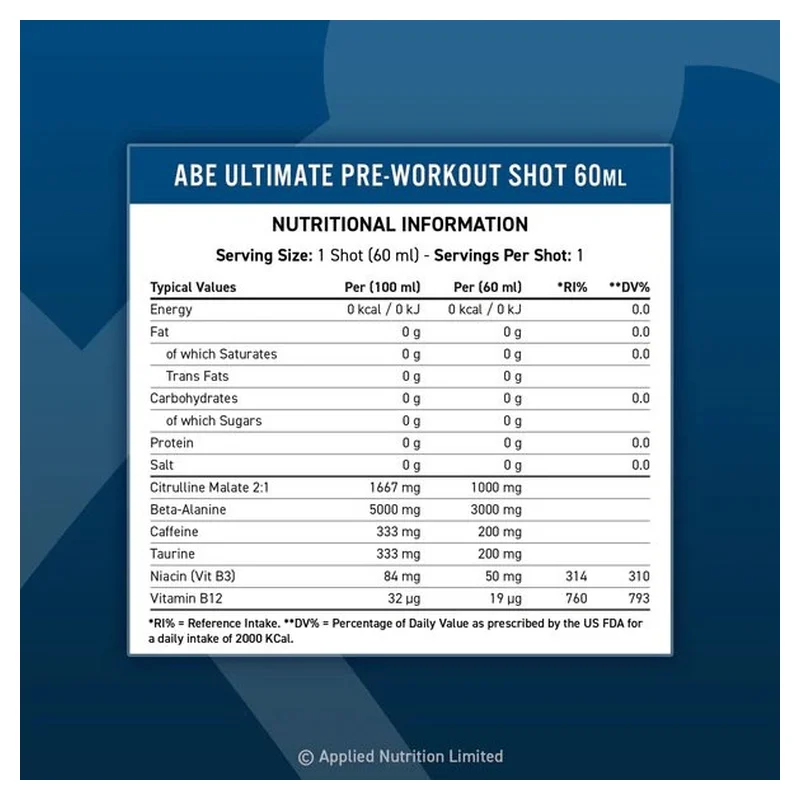 Applied Nutrition A.B.E. Shots