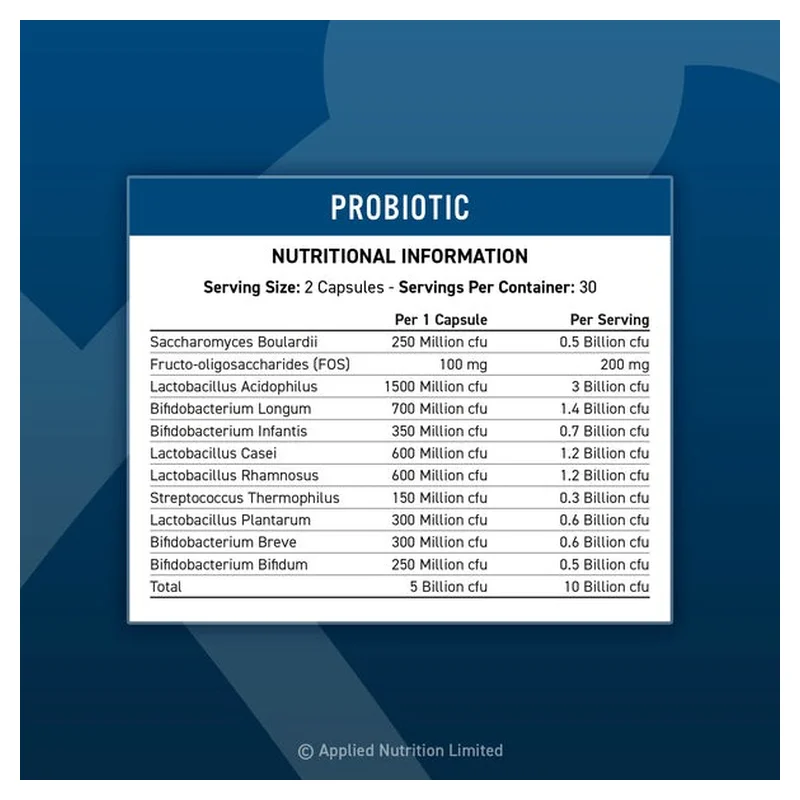 Applied Nutrition Probiotic