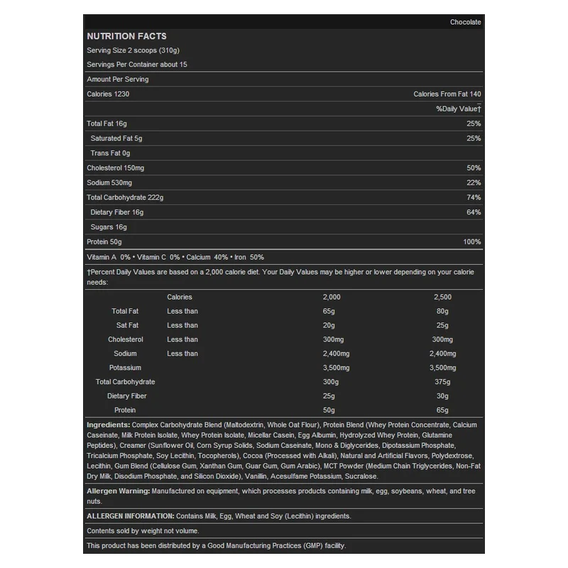 BSN True Mass 1200