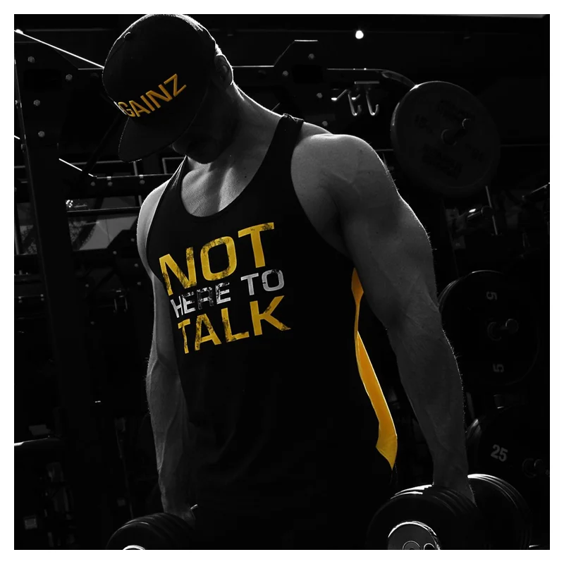 Dedicated Apparel Premium Stringer Not here to Talk