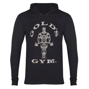Gold's Gym TOP009 Long Sleeve Hood T-Shirt