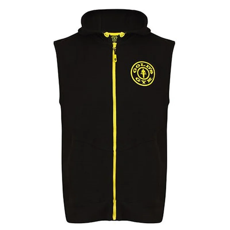 Gold's Gym SWT012 Sleeveless Hoodi