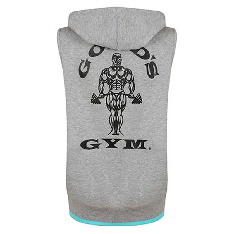 Gold's Gym LSWT019 Ladies Sleeveless Hoodie
