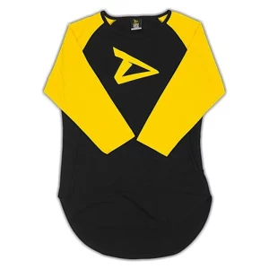 Dedicated Apparel 3/4 Sleeve Raglan Shirt Logo