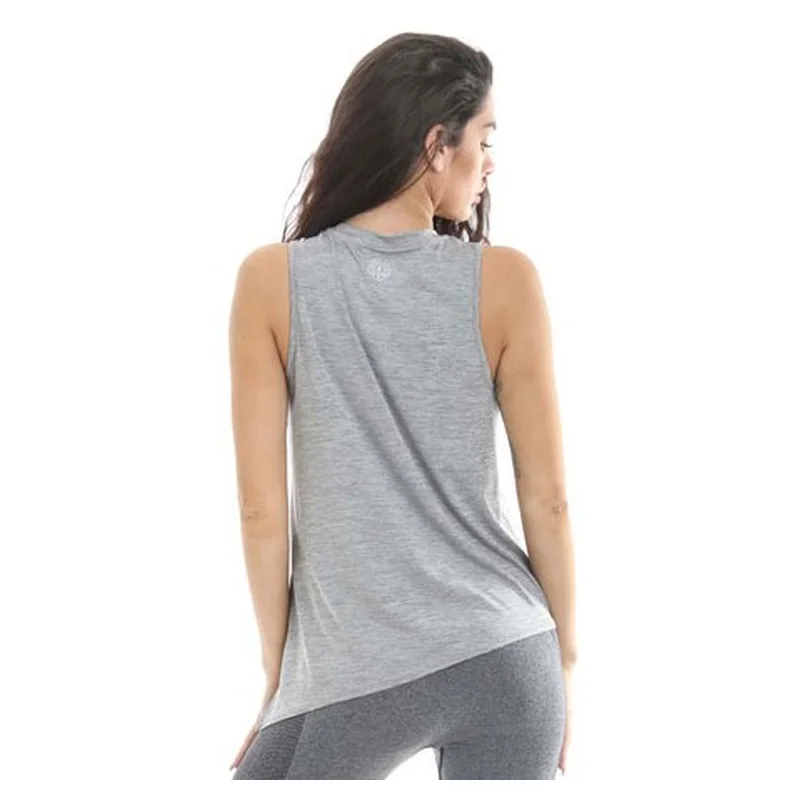 Gold's Gym LTVST116 Ladies Angled Vest Top