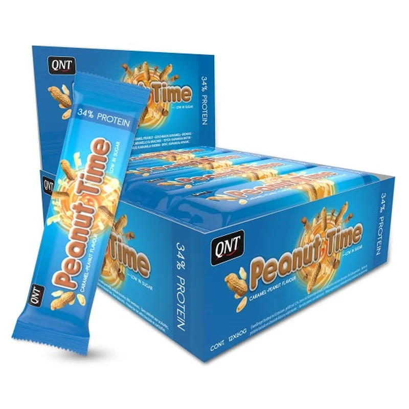 QNT Peanut Time Bars 34%