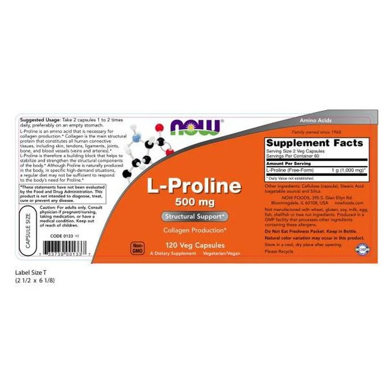 NOW Foods L-Proline