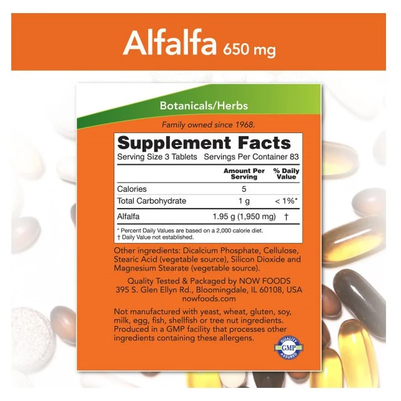NOW Foods Alfafa