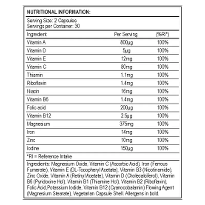 Extreme Labs Multi Vit MVT