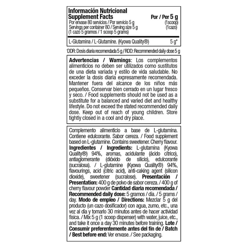 Zoomad One Raw Glutamine