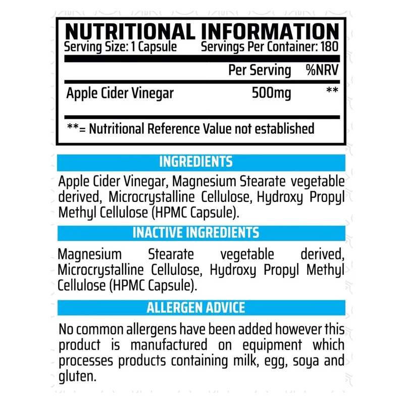 Chemical Warfare Apple Cider Vinegar