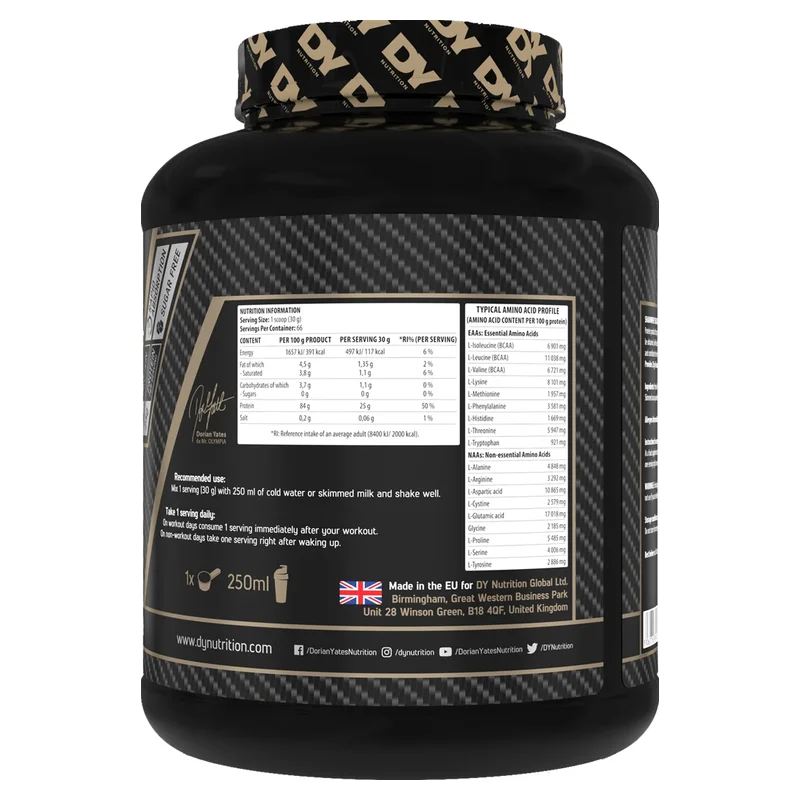 DY Nutrition Shadowhey Isolate