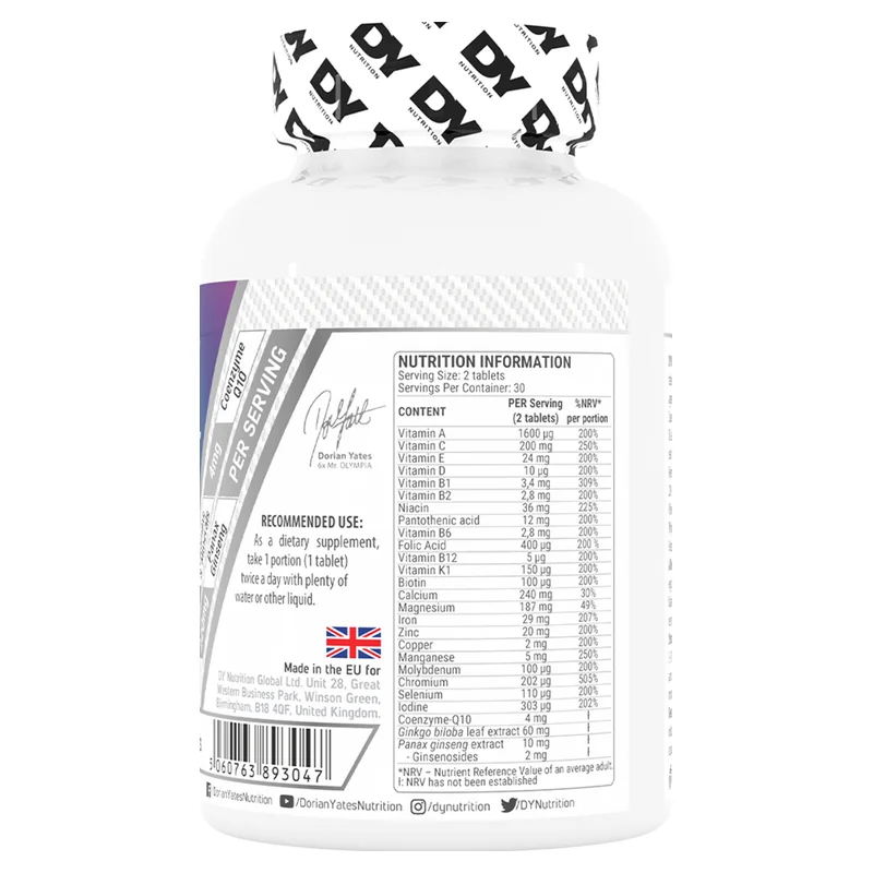 DY Nutrition Multivitamin Complex