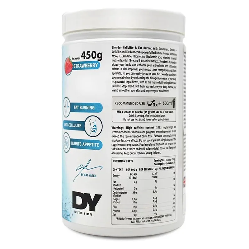 DY Nutrition Slender Cellulite & Fatburner