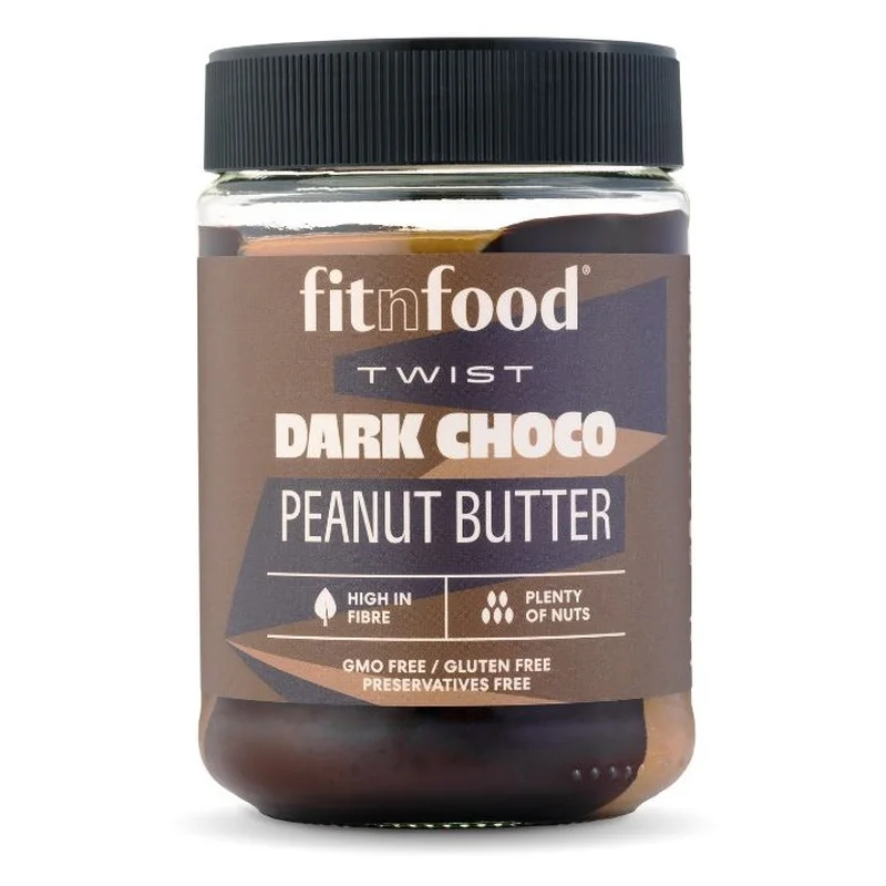 FitnFood Twist Dark Choco Peanut Butter