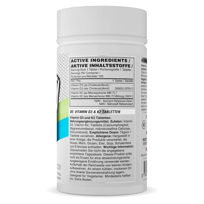Naughty Boy Vitamin D3+K2