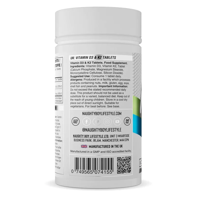 Naughty Boy Vitamin D3+K2