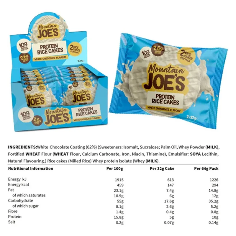 Mountain Joe's Protein Rice Cakes