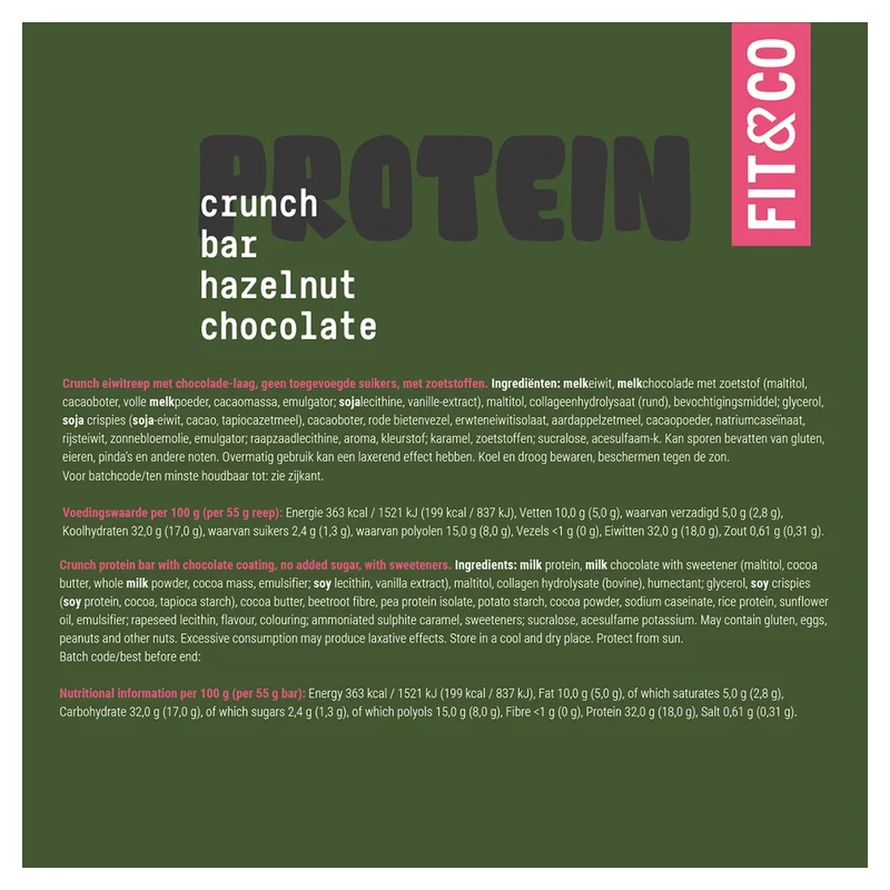 Fit & Co Protein Crunch Bar