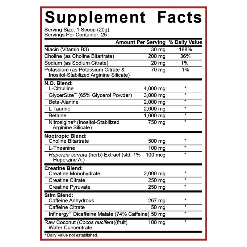 Rich Piana 5% Nutrition KILL IT RELOADED