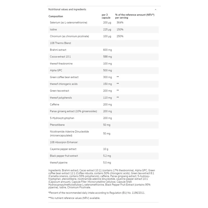 Genetic Nutrition 108 Fahrenheit