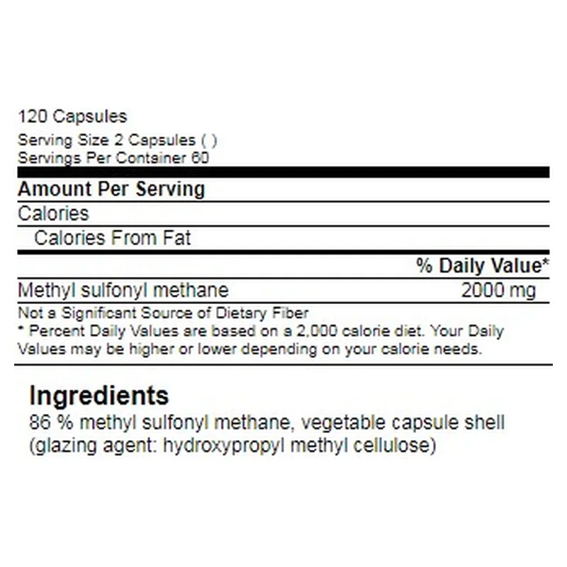 Genetic Nutrition MSM