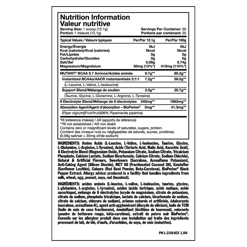 Mutant BCAA 9.7