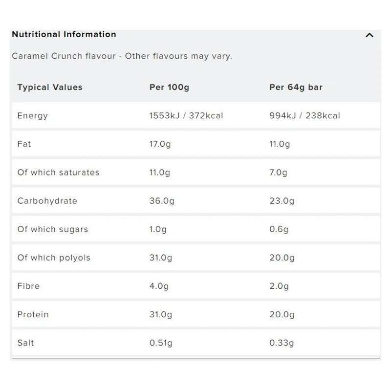 PhD Performance Nutrition Smart Bars